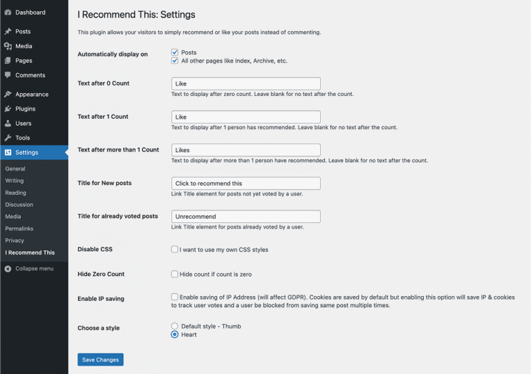 Getting Started with the I Recommend This Plugin – Themeist